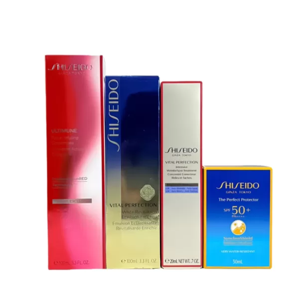 SHISEIDO Vital perfection летние 4 наборы(100мл+100мл+20мл+50мл)(Копировать)